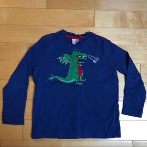 Hanna Andersson dragon long sleeve tee